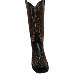 Corral Women's Black Wings And Cross Inlay Boot -Ariaa Clothing Shop products A3797 front a