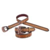 Rafter T Ranch Women's Tooled Sunflower Belt -Ariaa Clothing Shop products BT600