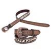 Rafter T Ranch Women's Leopard Hair On Belt -Ariaa Clothing Shop products BT626