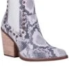Dingo Women's Stay Sassy Natural Snake Bootie -Ariaa Clothing Shop products DI118 1