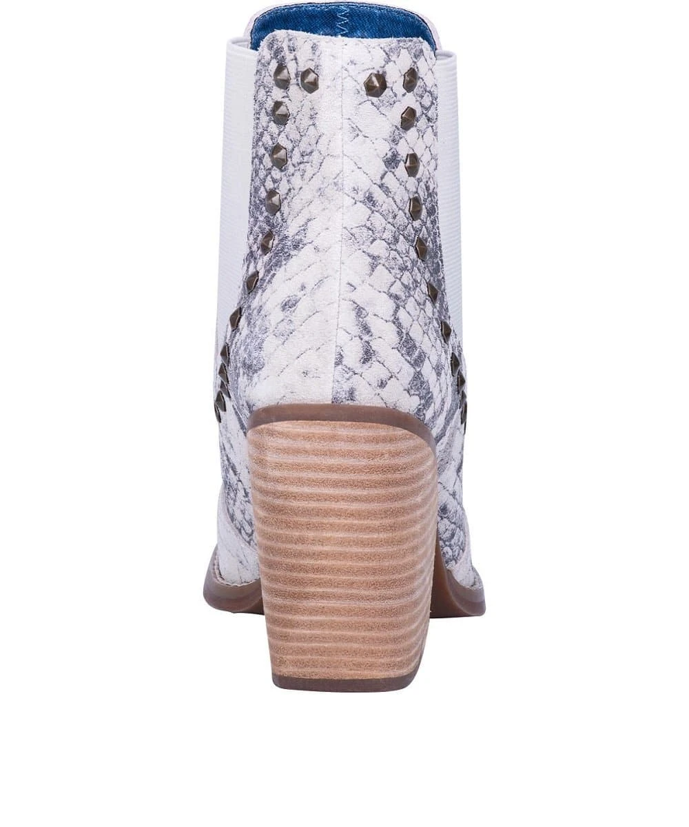 Dingo Women's Stay Sassy Natural Snake Bootie 4 Dingo Women's Stay Sassy Natural Snake Bootie - Image 2