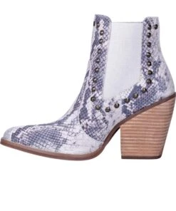 Dingo Women's Stay Sassy Natural Snake Bootie 9 Dingo Women's Stay Sassy Natural Snake Bootie -Ariaa Clothing Shop products DI118 SIDE 1