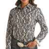 Panhandle Women's Paisley Print Snap Shirt -Ariaa Clothing Shop products R4S2501Z
