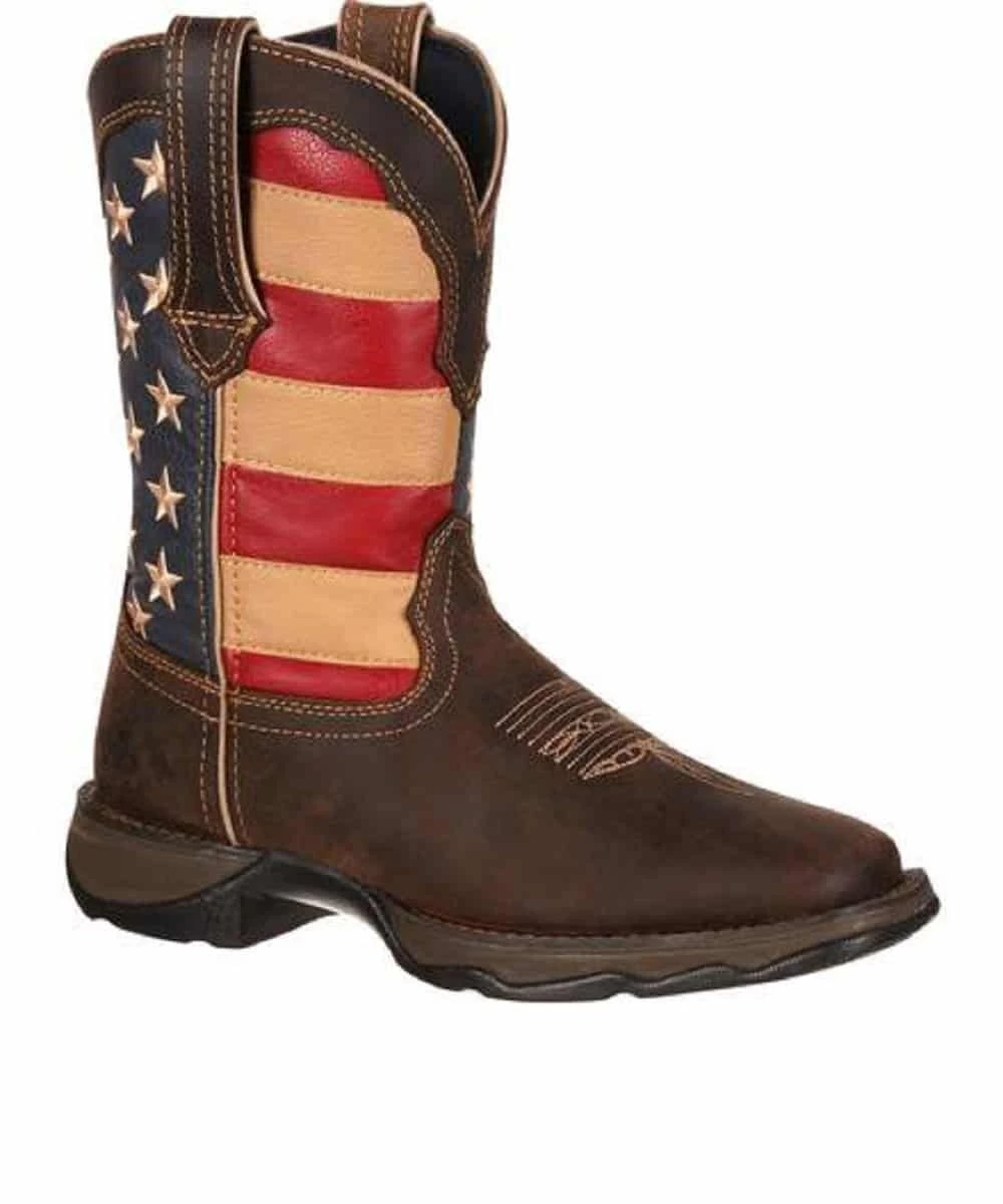 Durango Women's Lady Rebel Patriotic Western Flag Boot 3 Durango Women's Lady Rebel Patriotic Western Flag Boot