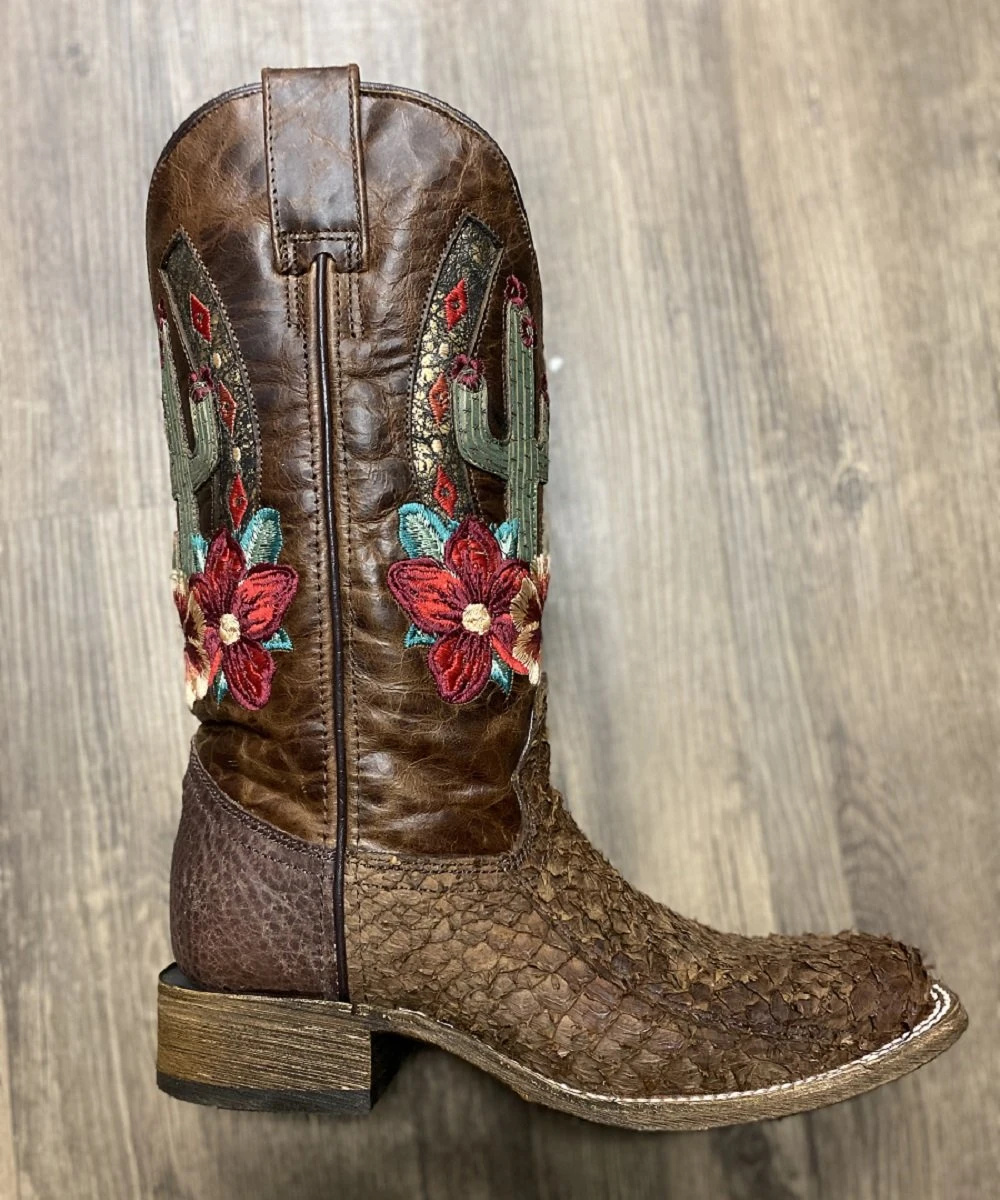 Corral Women's Brown Fish Embroidered Boot 4 Corral Women's Brown Fish Embroidered Boot - Image 2