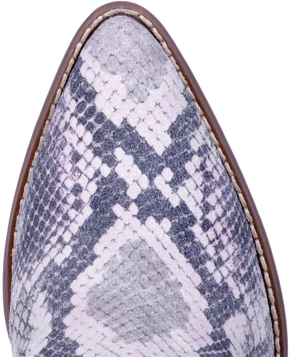 Dingo Women's Stay Sassy Natural Snake Bootie 5 Dingo Women's Stay Sassy Natural Snake Bootie - Image 3