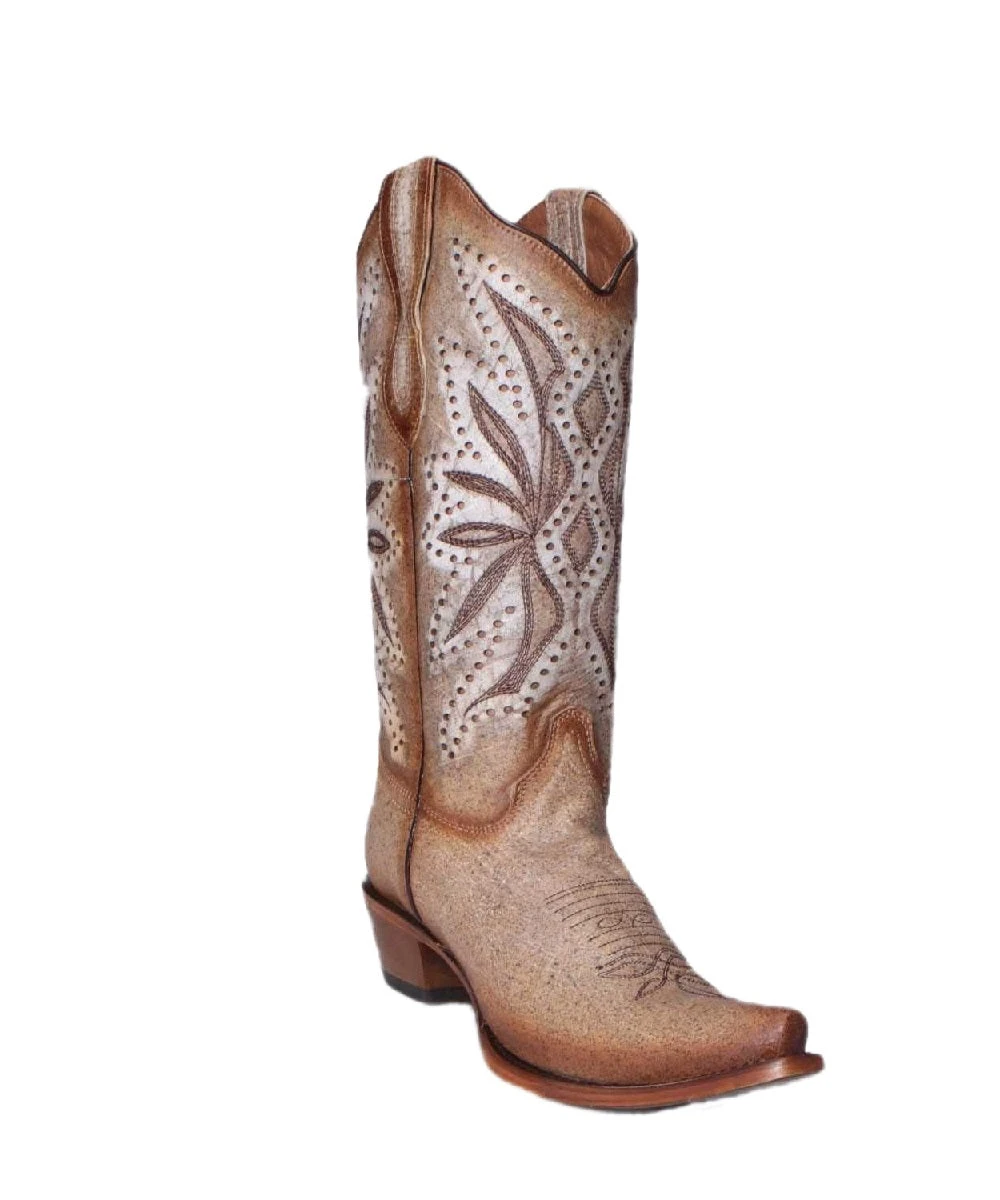 Corral Women's Circle G Laser Cut And Embroidered Boot 3 Corral Women's Circle G Laser Cut And Embroidered Boot