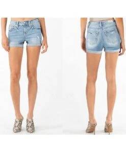 Miss Me Women's Mid Rise Shorts