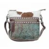 Myra Bags Women's Delphine Canvas & Hairon Bag -Ariaa Clothing Shop s 5218
