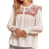 Andree By Unit Women's Embroidery Top -Ariaa Clothing Shop t10944 A